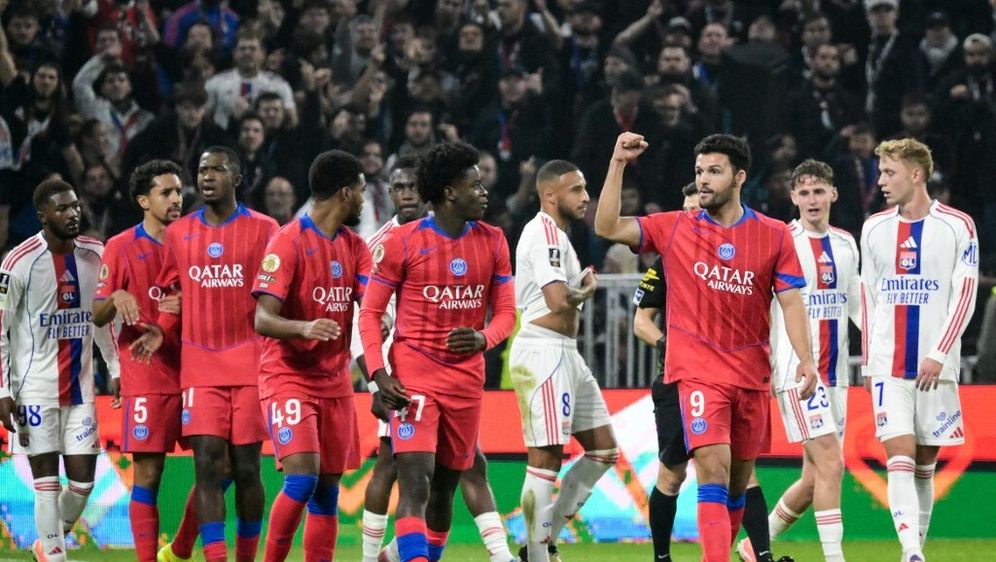 PSG slavi pobjedu nad Lyonu