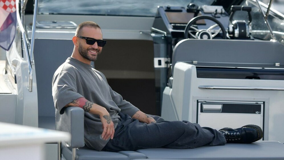 Luka Nižetić na svom novom brodu - 4
