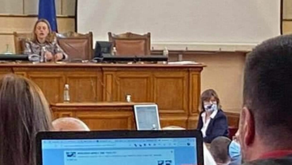 Viralna scena političar u Bugarskoj