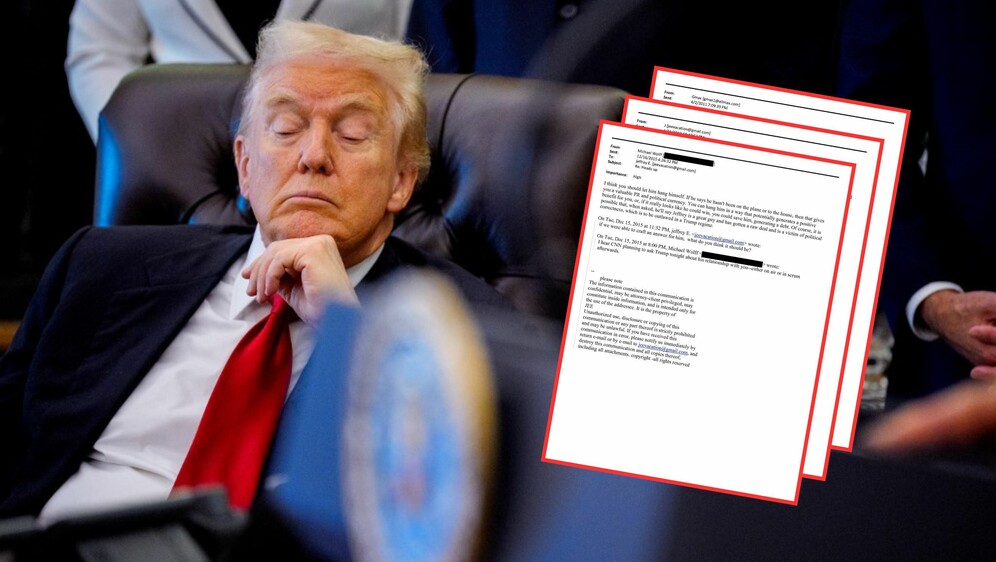 Donald Trump spominje se u Epsteinovim mailovima