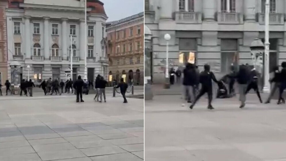 Tučnjava u centru Zagreba