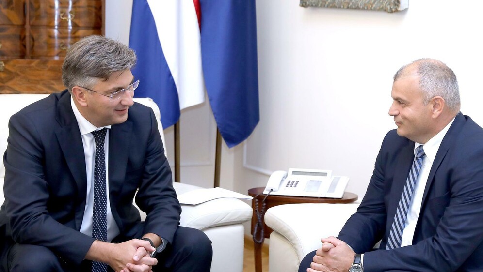 Andrej Plenković i Đanino Kutnjak