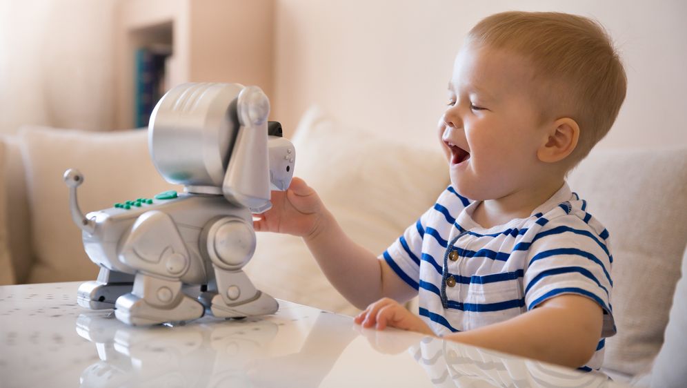 Dijete se igra, ilustracija