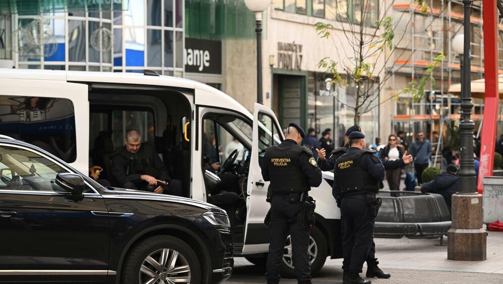 Policija u centru Zagreba - 2