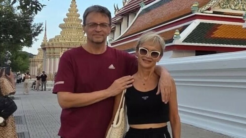 Saša Kopljar sa suprugom Renatom