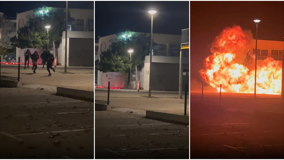 Eksplozija u dvorištu Osnovne škole Strožanac