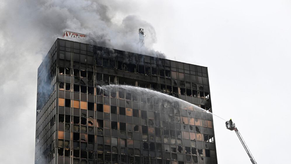 Gore zadnji katovi Vjesnikovog nebodera - 7