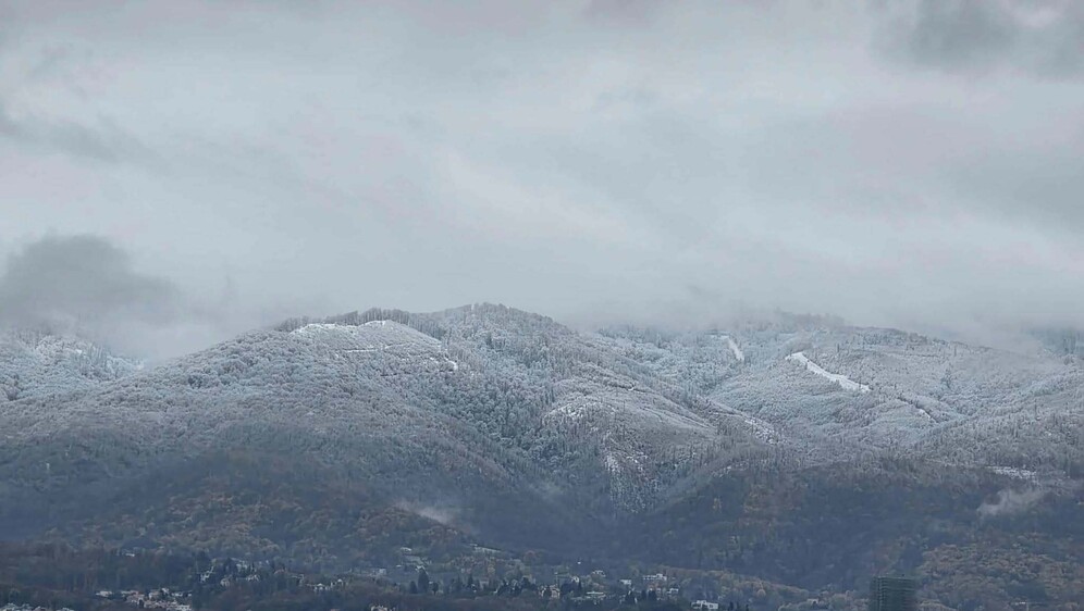 Snijeg na Medvednici