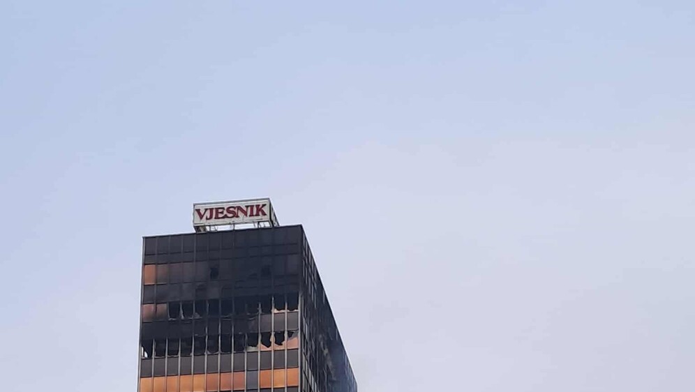 Zgrada Vjesnika nakon požara - 4