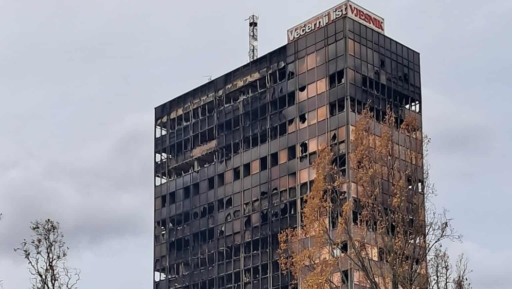 Zgrada Vjesnika nakon požara - 3
