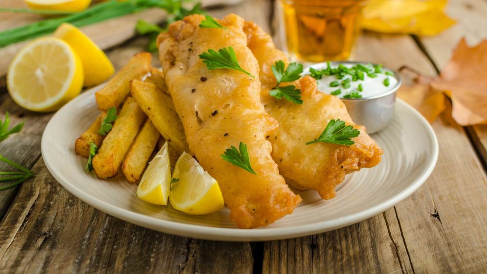 Prženi riblji filet s limunom