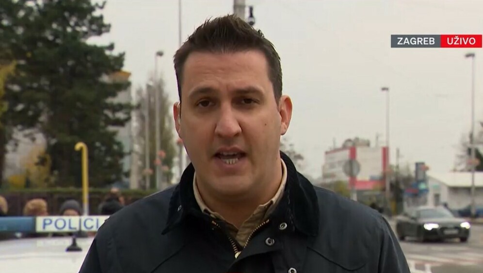 Reporter Domagoj Mikić