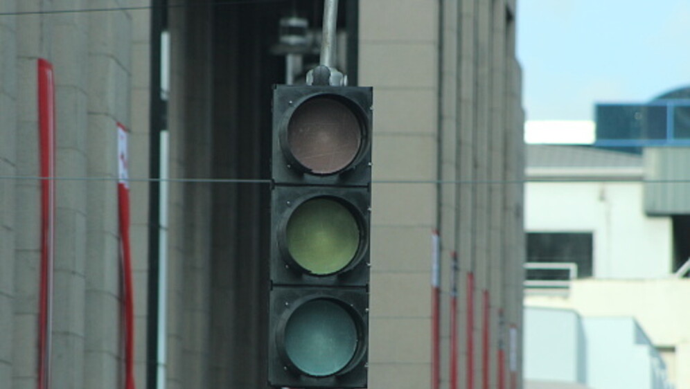 Ugašeni semafor, ilustracija