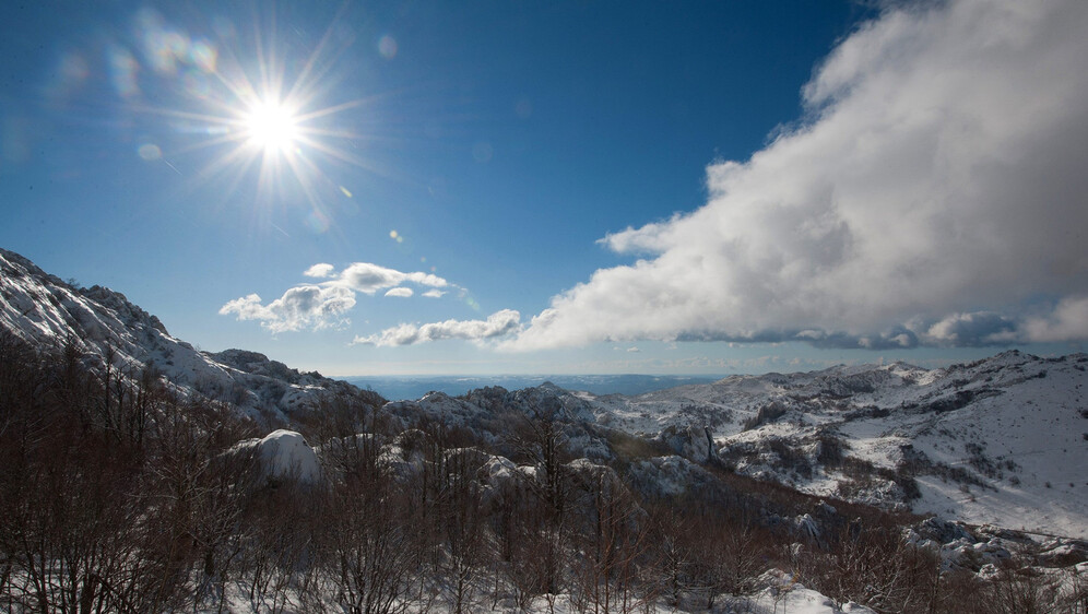 Snijeg na Velebitu