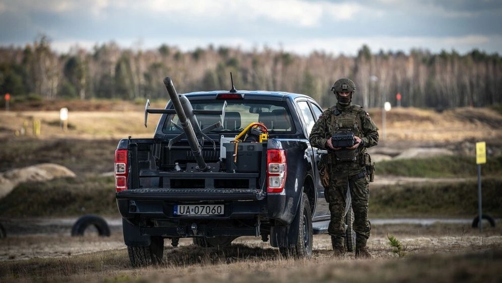 Američki sustav Merops tijekom demonstracija u Poljskoj