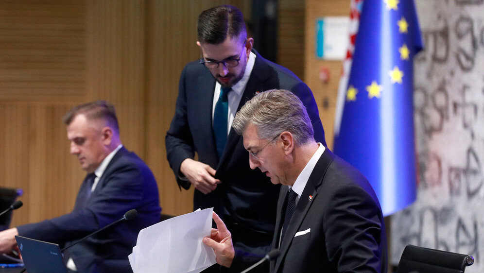 Andrej Plenković, Marko Milić