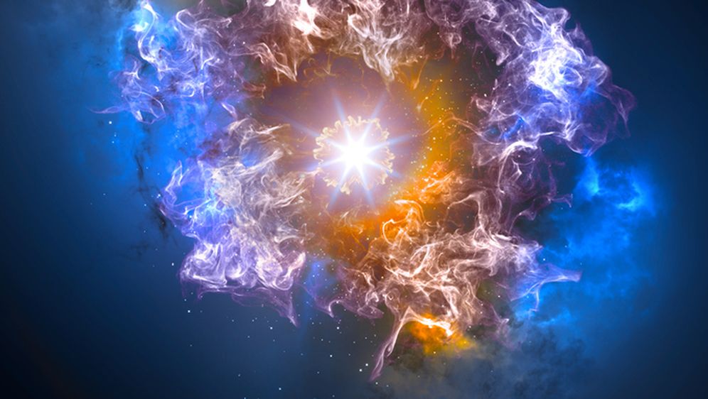 Rođenje zvijezde, ilustracija