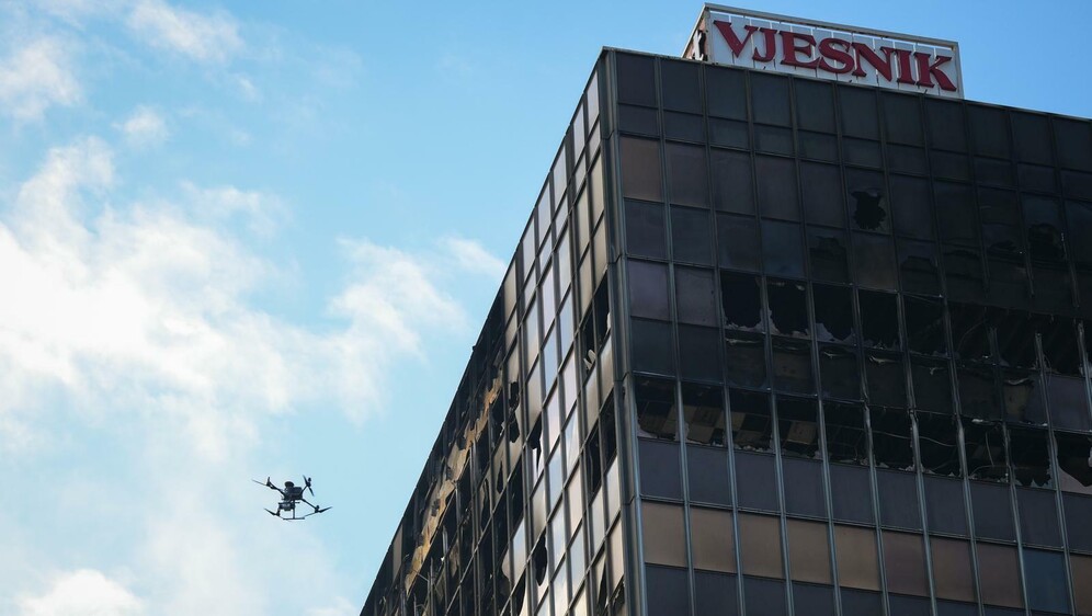 Dron kod Vjesnika