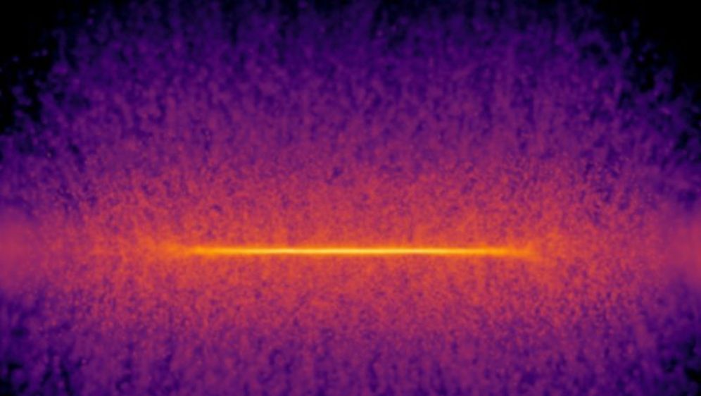 Simulacija svih zvijezda u Mliječnoj stazi