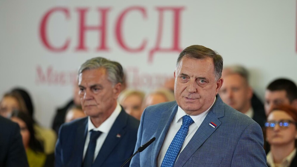 Siniša Karan i Milorad Dodik