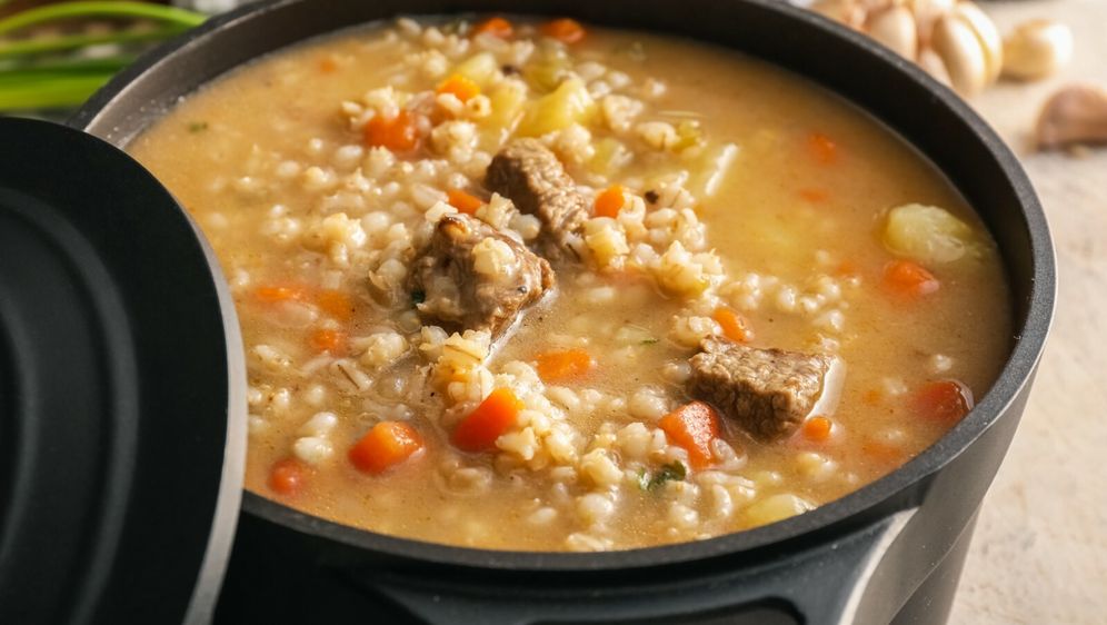 Gulaš od junetine s ječmom