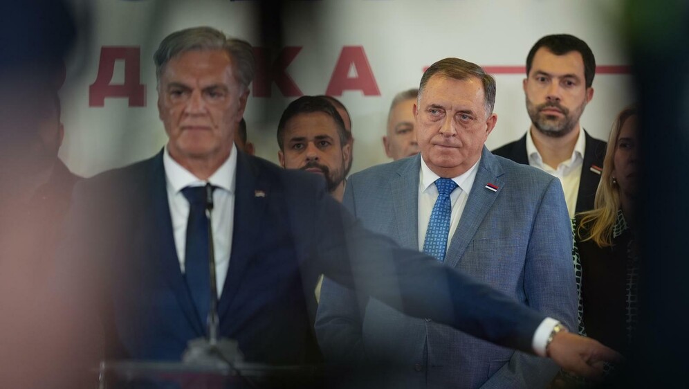 Siniša Karan i Milorad Dodik