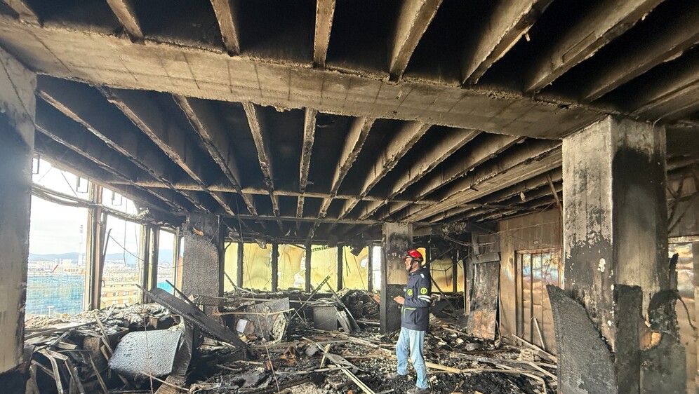 Vjesnikov neboder nakon požara - 4