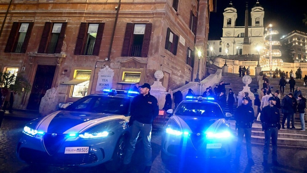 Talijanska policija, ilustracija