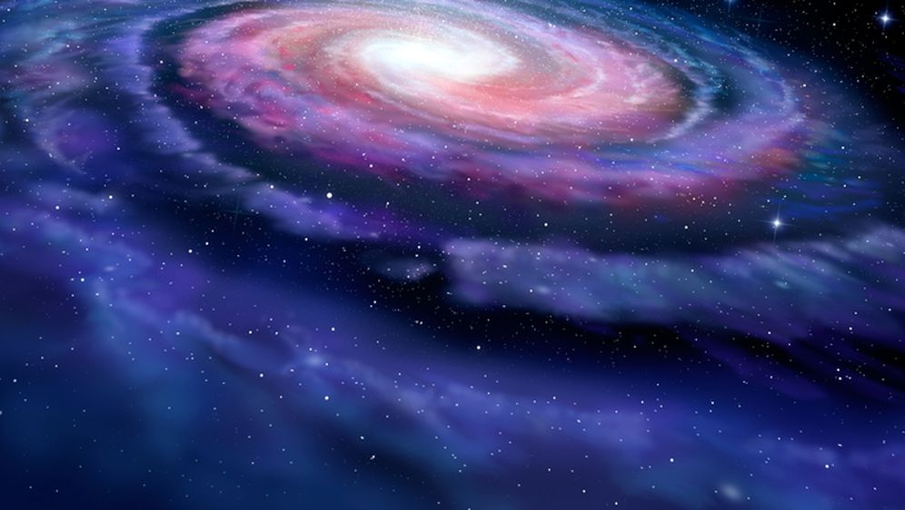 Mliječna staza, ilustracija