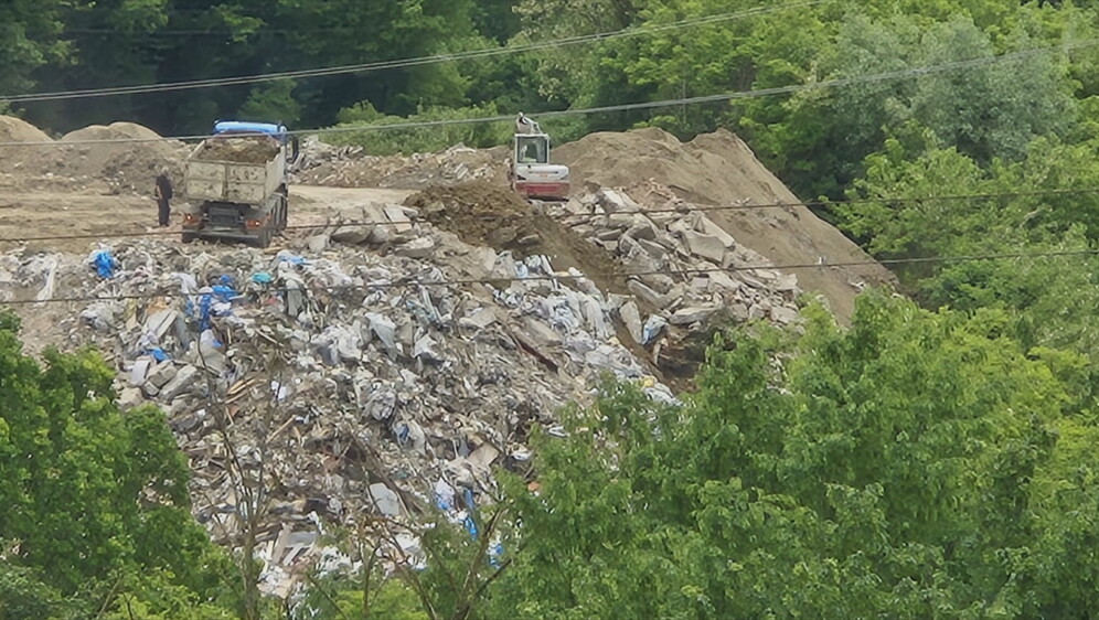 Ilegalno odlagalište kod Samobora