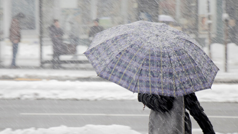 Snježna oluja, ilustracija