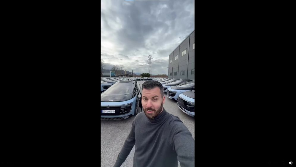 Mate Rimac pokazuje Verne robotaksije