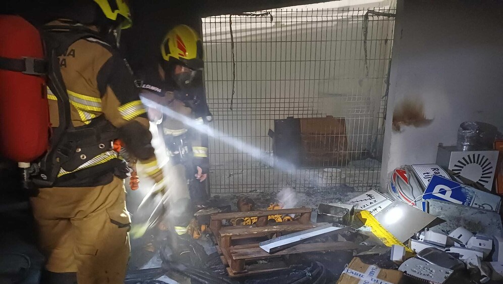 Požar u Arena Centru