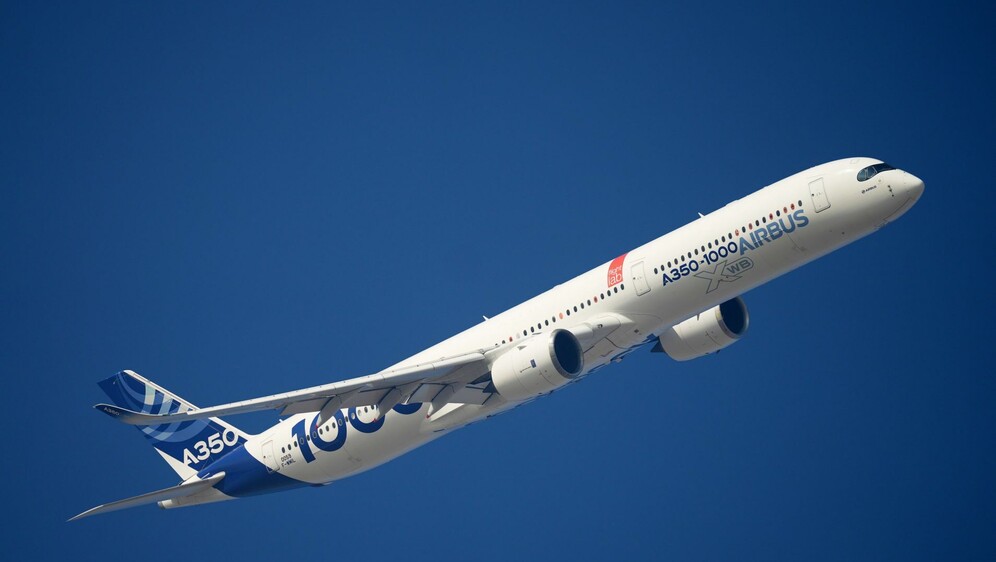 Zrakoplov Airbusa, ilustracija