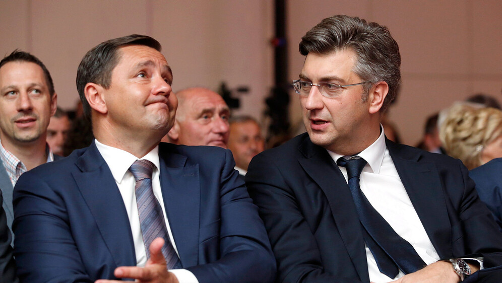 Andrija Mikulić i premijer Andrej Plenković