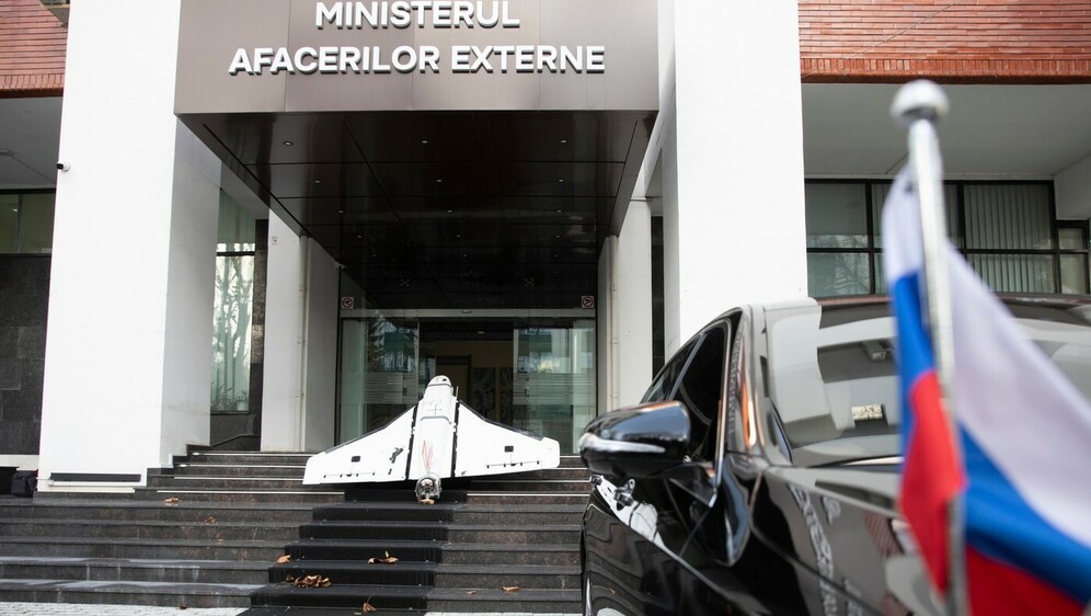 Moldavska policija pronašla ruski dron 25. studenog 2025.