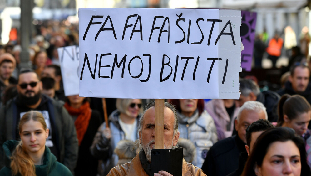 Marš Ujedinjeni protiv fašizma u Rijeci - 6