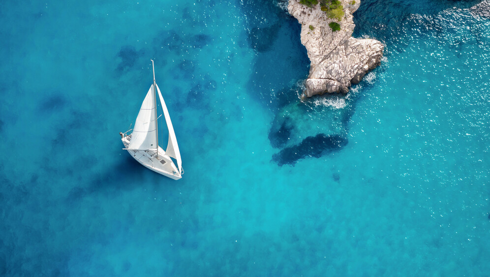 Jedrilica, ilustracija