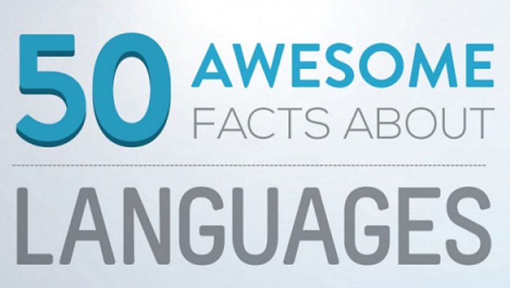 Pedeset zanimljivih činjenica o svjetskim jezicima [INFOGRAFIKA]