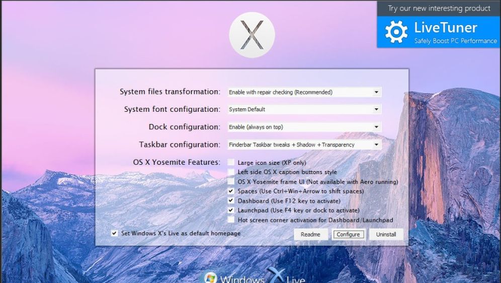 Pretvorite svoje Windowse u novi Mac OS X Yosemite brzo i jednostavno