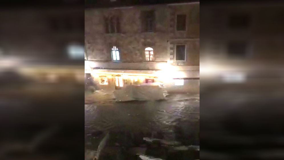 Poplava na Hvaru (Screenshot: Čitatelj)