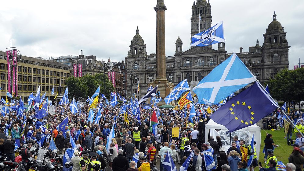 Prosvjed u Škotskoj (Foto: AFP)