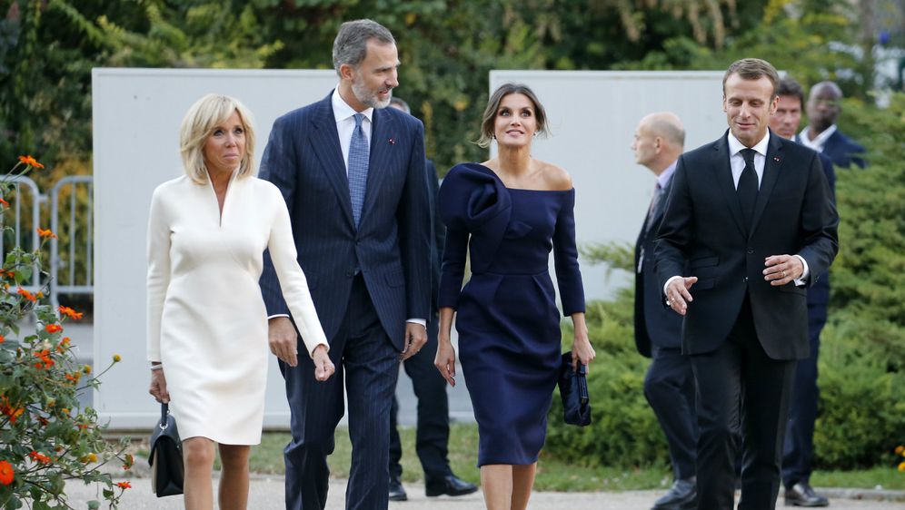 Brigitte Macron, kralj Felipe, kraljica Letizia i Emmanuel Macron 2018. u Parizu