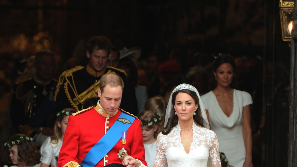 Catherine Middleton na vjenčanju (Foto: AFP)