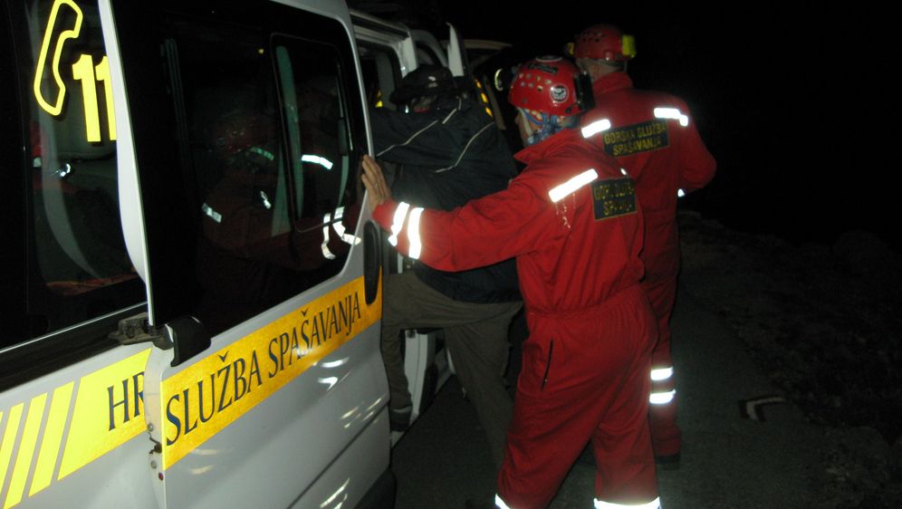 Akcija spašavanja (Foto: HGSS Stanica Makarska)