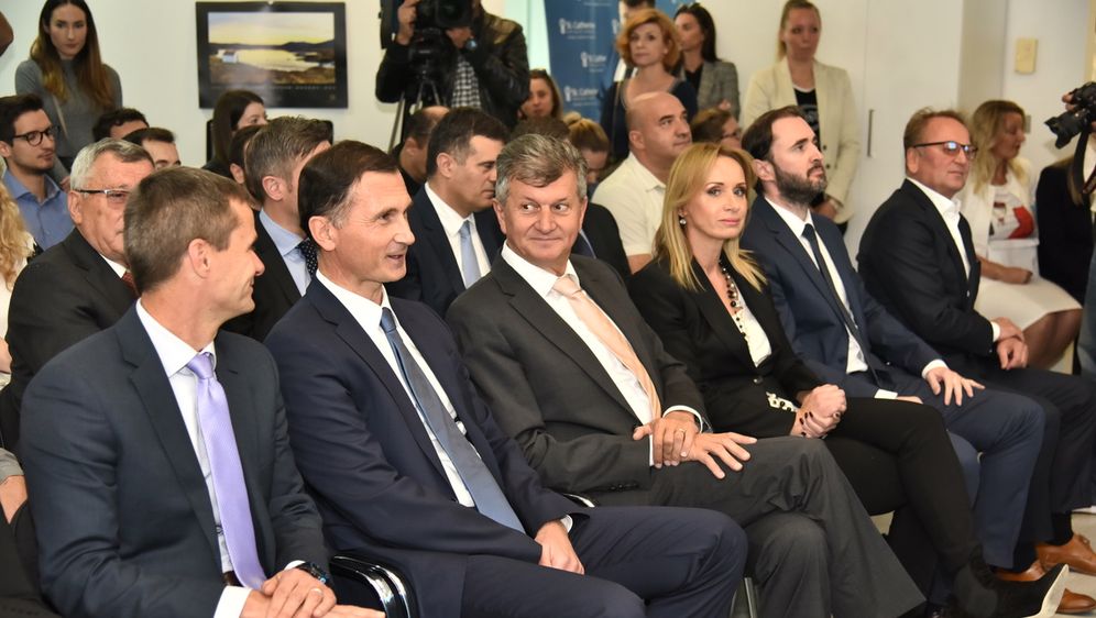 Paul Owen, Dragan Primorac, Milan Kujundžić, Jadranka Primorac i Krešimir Luetić (Foto: Dragan Primorac)
