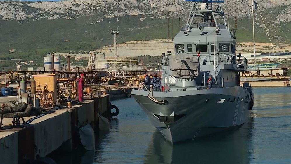 Ophodni brod i dalje u splitskom brodogradilištu na testiranju (Foto: Dnevnik.hr) - 2