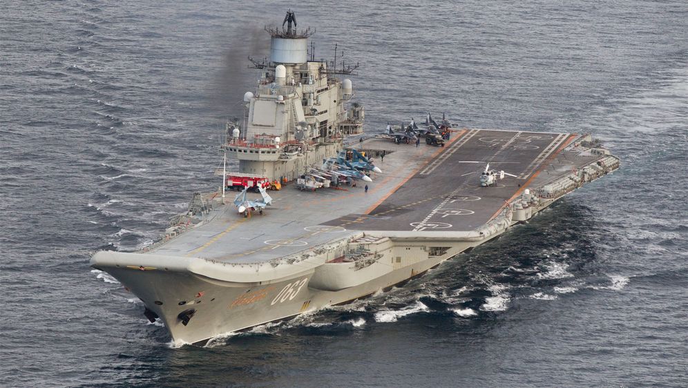 Ruski nosač zrakoplova Admiral Kuznjecov (Foto: AFP)