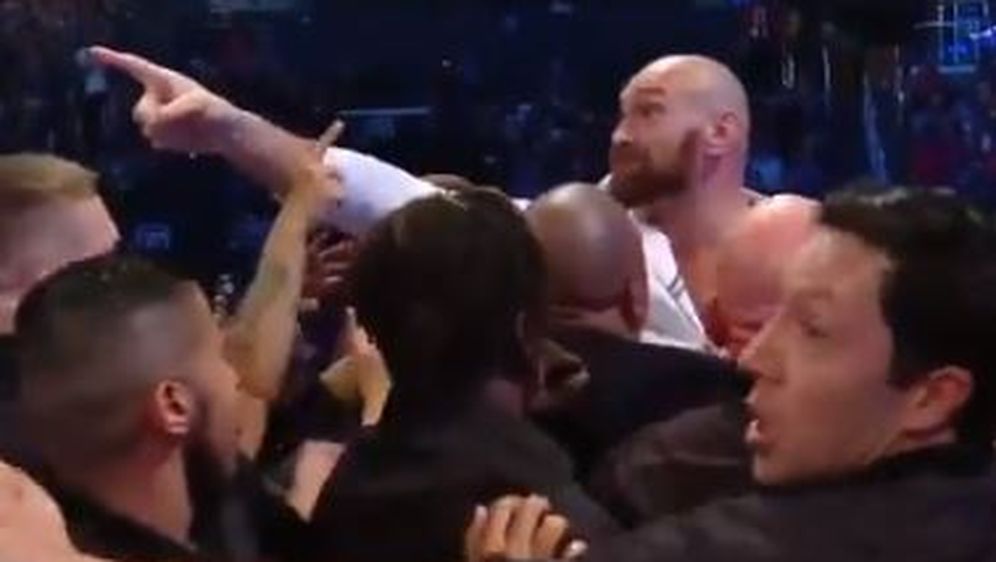 Tyson Fury na WWE (Screenshot)