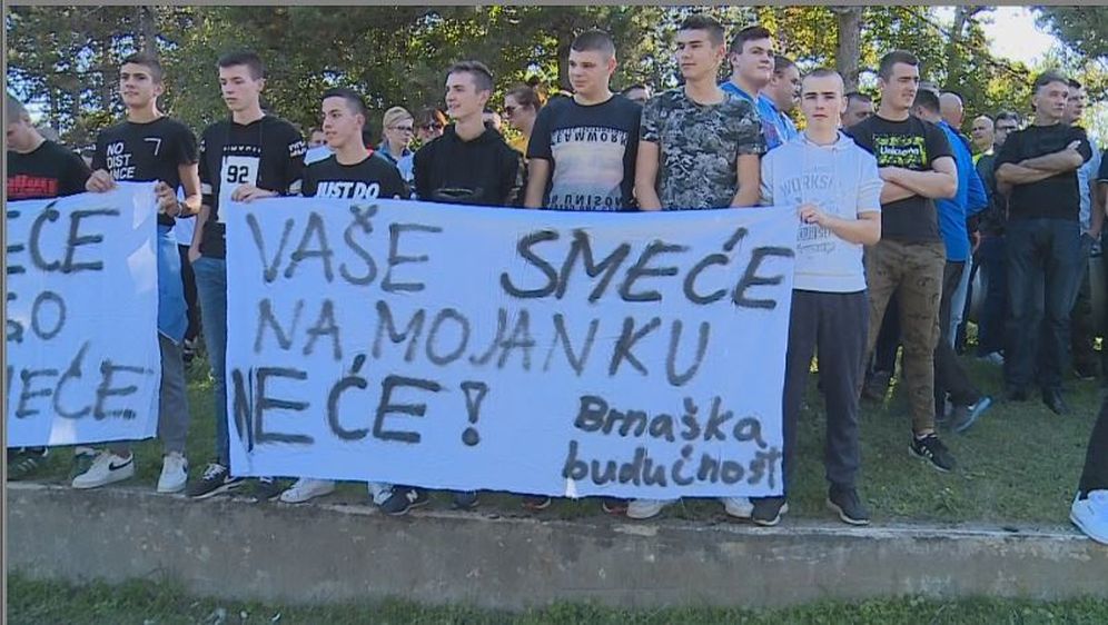 Prosvjed na sinjskom deponiju (Foto: Dnevnik.hr) - 1